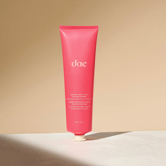 DAE Cactus Fruit 3-In-1 Styling Cream - Smooth Styles, Prep Shiny Blowouts, Defines Curls (5 oz.)