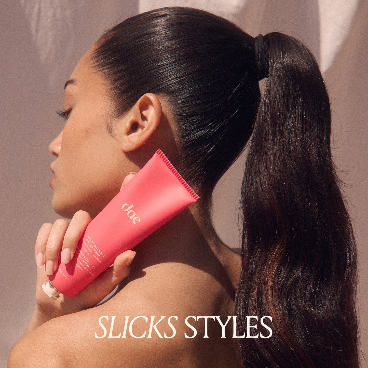 DAE Cactus Fruit 3-In-1 Styling Cream - Smooth Styles, Prep Shiny Blowouts, Defines Curls (5 oz.)